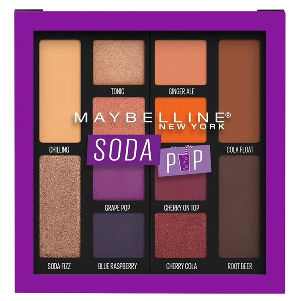 سایه چشم پودر مات سودا پاپ میبلین