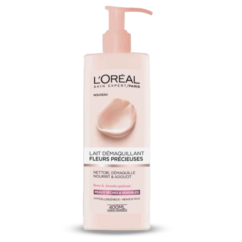 شیر پاک کن و نرم کننده پوست خشک و حساس مدل رارا فلاورز