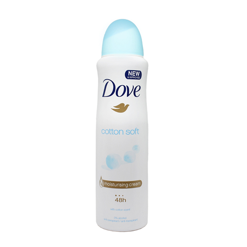 اسپری بدن 48 ساعته کوتون سافت زنانه داو