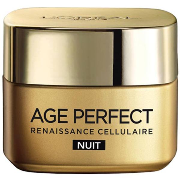 کرم جوان کننده و ضد چروک شب سری ایج پرفکت رنسانس سلیور نایت لورآل