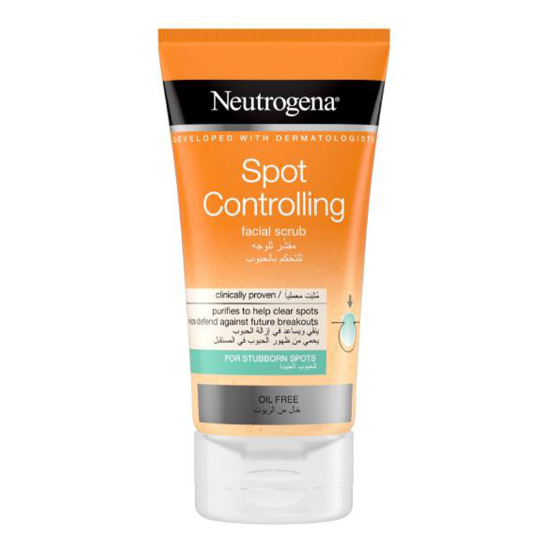 اسکراب صورت اسپات کنترلینگ نوتروژینا