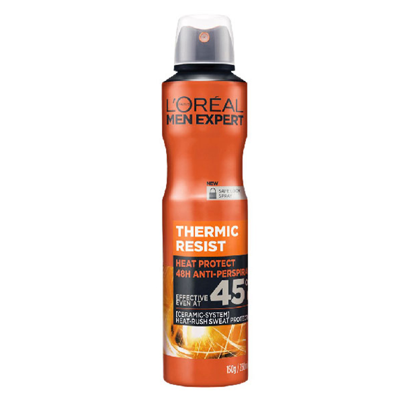 اسپری بدن 48 ساعته من اکسپرت ترمیک رسیست مردانه لورئال