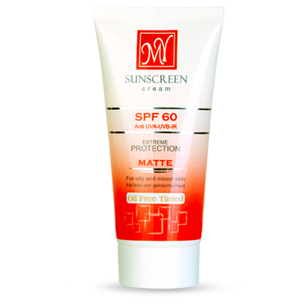 کرم ضد آفتاب مرطوب کننده مت SPF 60 مای