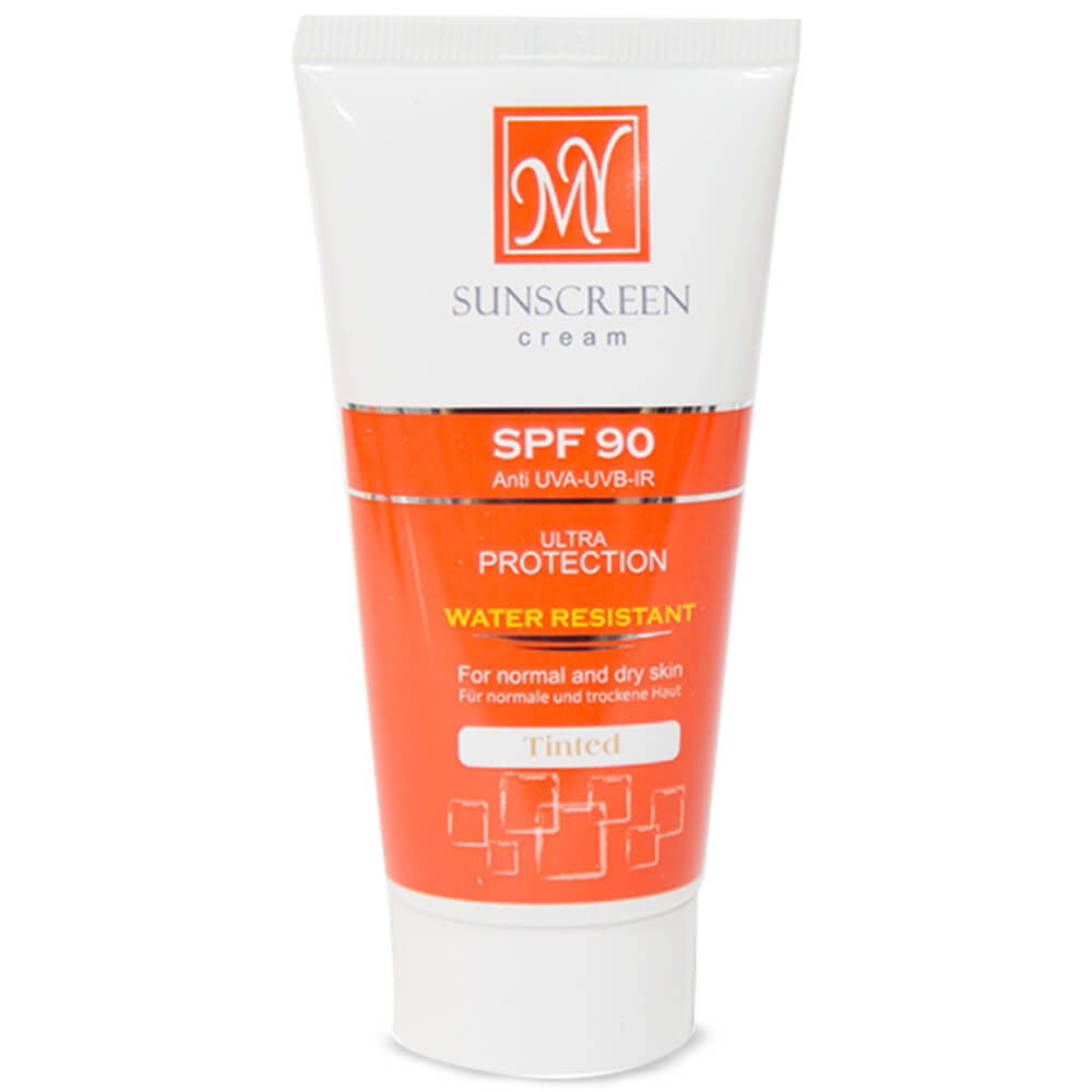 کرم ضد آفتاب نرم کننده ضد آب SPF 90 مای