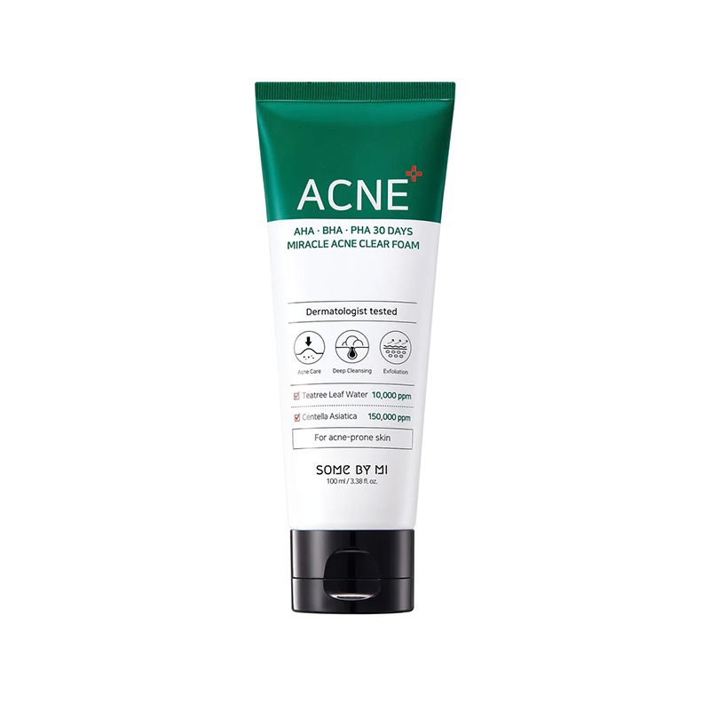 فوم پاک کننده آرایش آکنه انواع پوست سام بای می