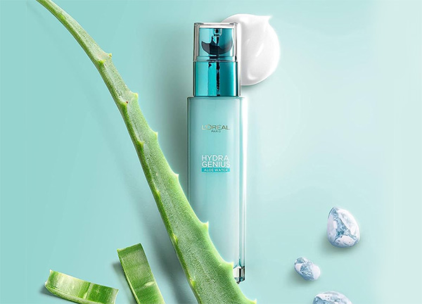 مایع سرم پوست آبرسان آلوئه ورا سویو لورئال