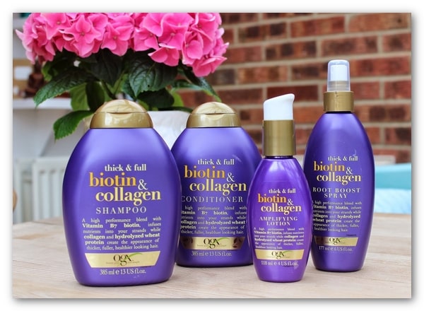 شامپو مو حجم دهنده بیوتین و کلاژن او جی ایکس