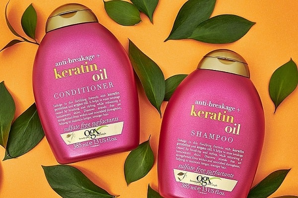 شامپو مو ترمیم کننده کراتین اویل بدون سولفات او جی ایکس