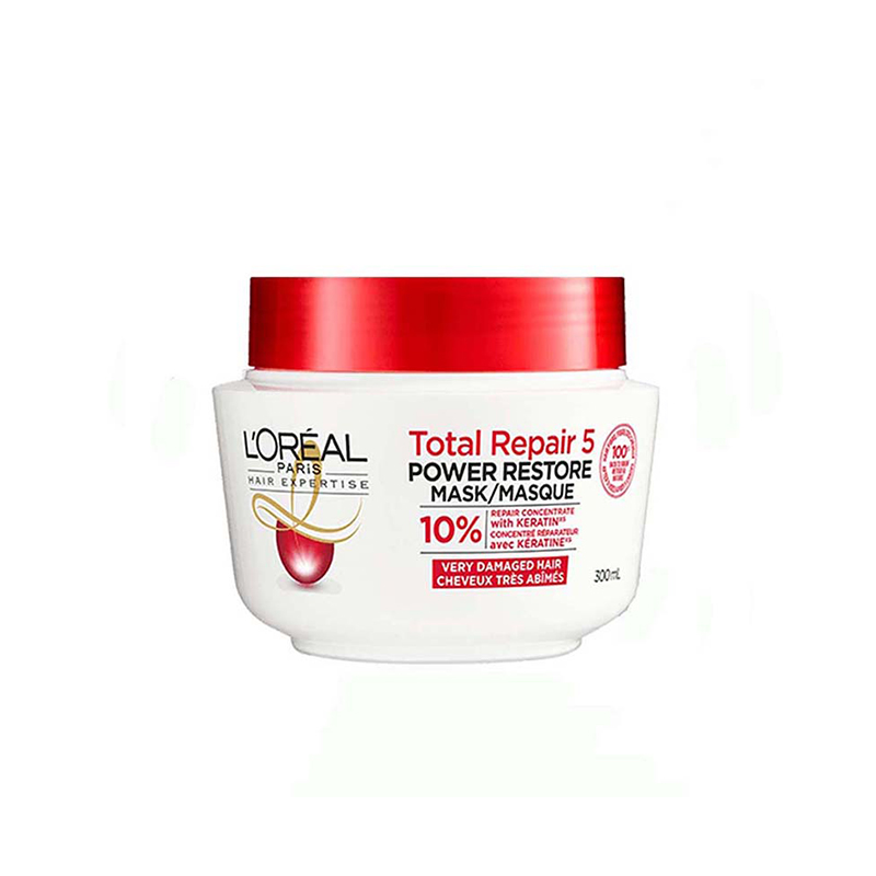 ماسک مو ترمیم کننده توتال ریپیر 10% موی خشک لورئال