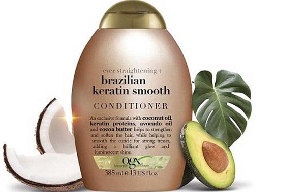 شامپو مو نرم کننده برزیلین کراتین اسموس او جی ایکس
