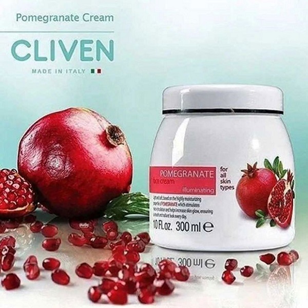 کرم مرطوب کننده صورت انار انواع پوست کلیون