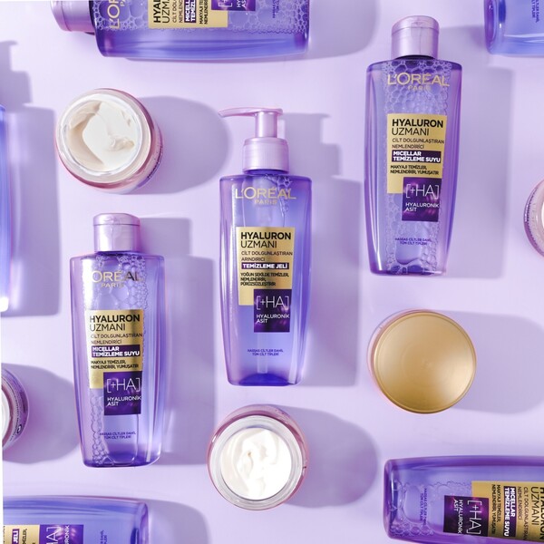  ژل پاک کننده پوست هیالورون اکسپرت انواع پوست لورئال