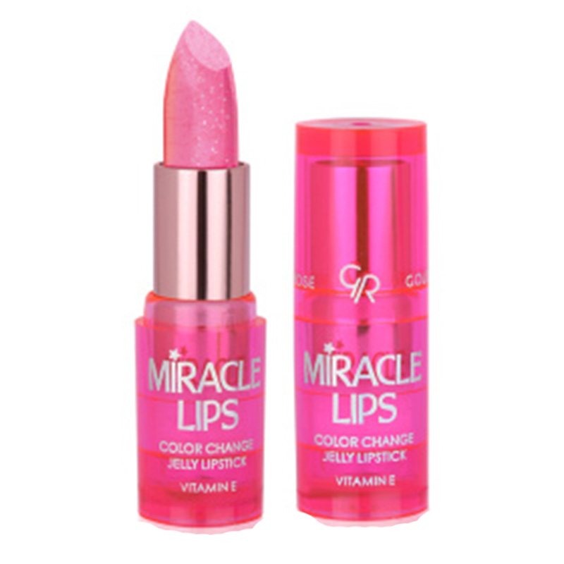 رژ لب جامد براق حرارتی میراکل گلدن رز