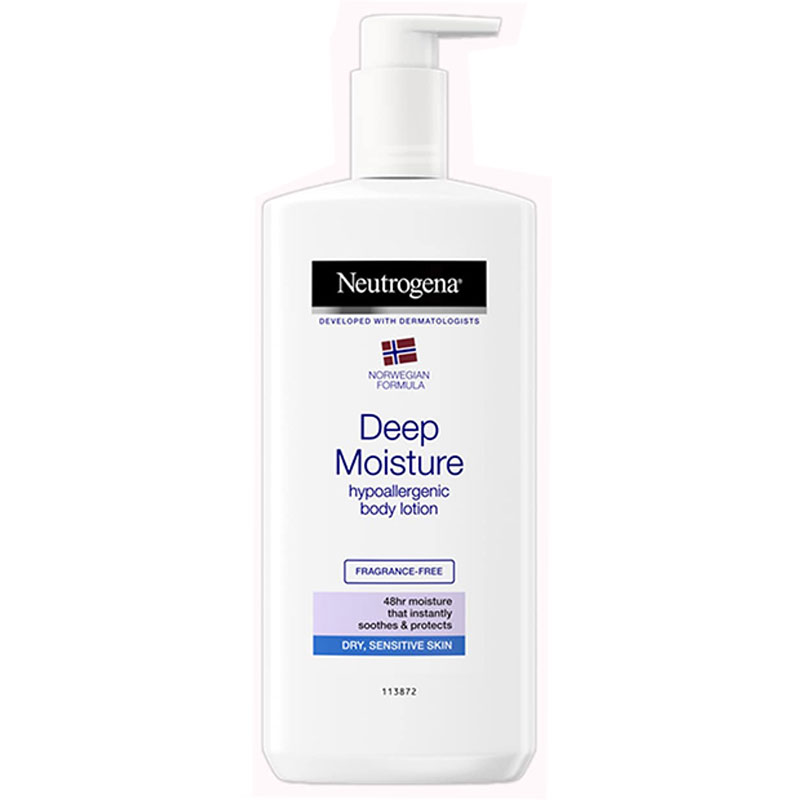 لوسیون بدن پوست های حساس نوتروژینا