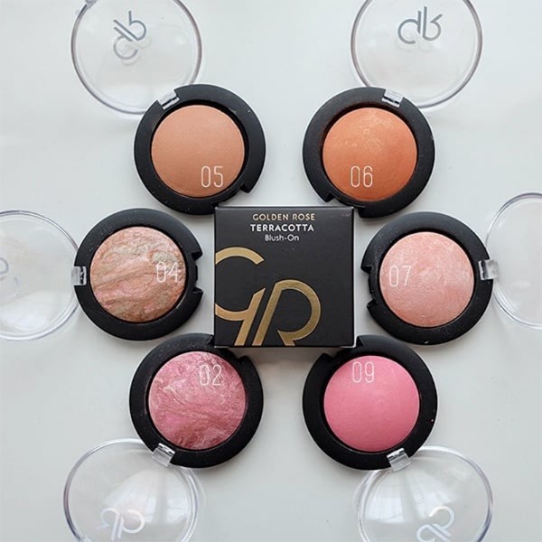 رژ گونه پودر فشرده تراکاتا استارداست گلدن رز