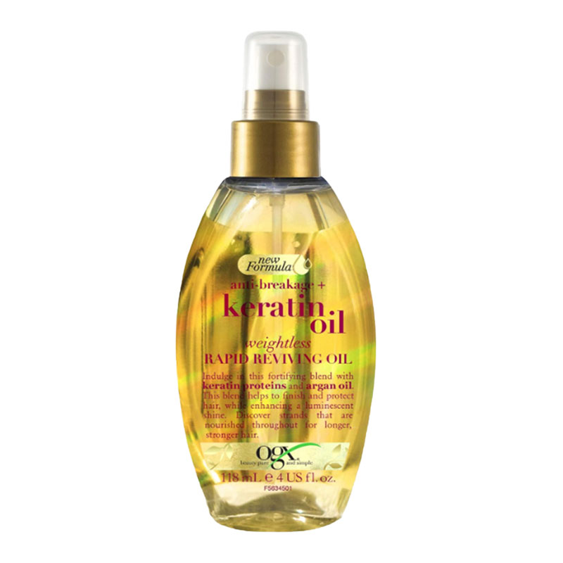اسپری مراقبت مو احیا کننده آنتی بریک ایج کراتین اویل او جی ایکس