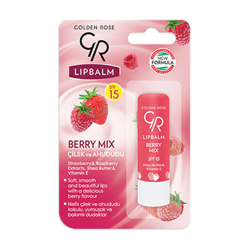 بالم لب براق بری میکس گلدن رز
