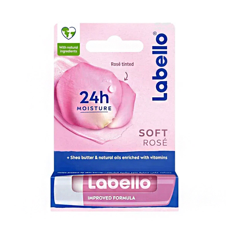 بالم لب سافت رز طبیعی مرطوب کننده لبلو