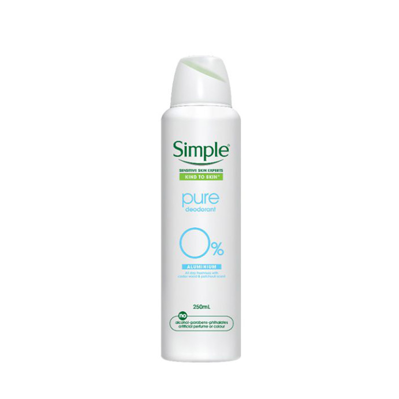 اسپری بدن دئودورانت پیور سیمپل