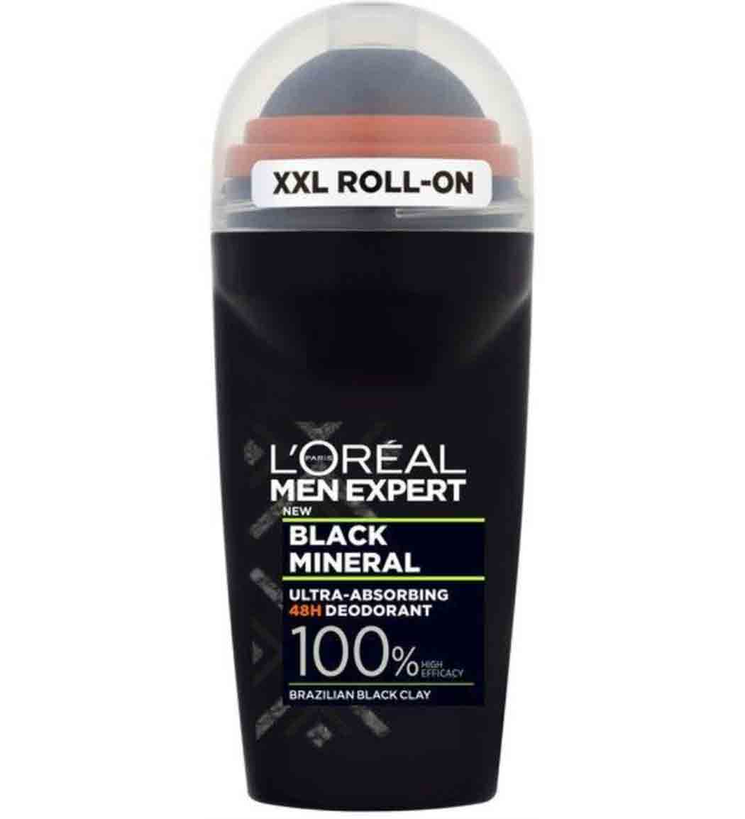 رول ضد تعریق مردانه سری Men Expert مدل Black Mineral حجم 50 میل