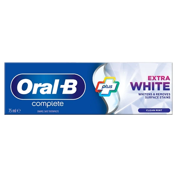 خمیر دندان سری Complete مدل Plus Extera White حجم 75میل