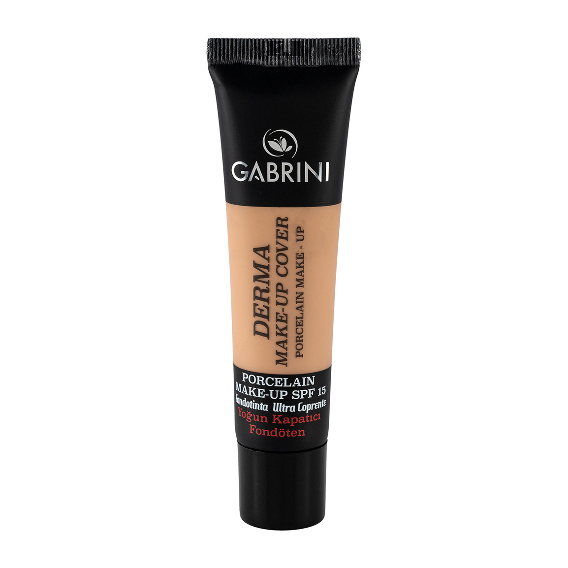 کرم پودر گابرینی مدل Derma حجم 40 میلی‌لیتر پوشش طبیعی و ماندگاری بالا