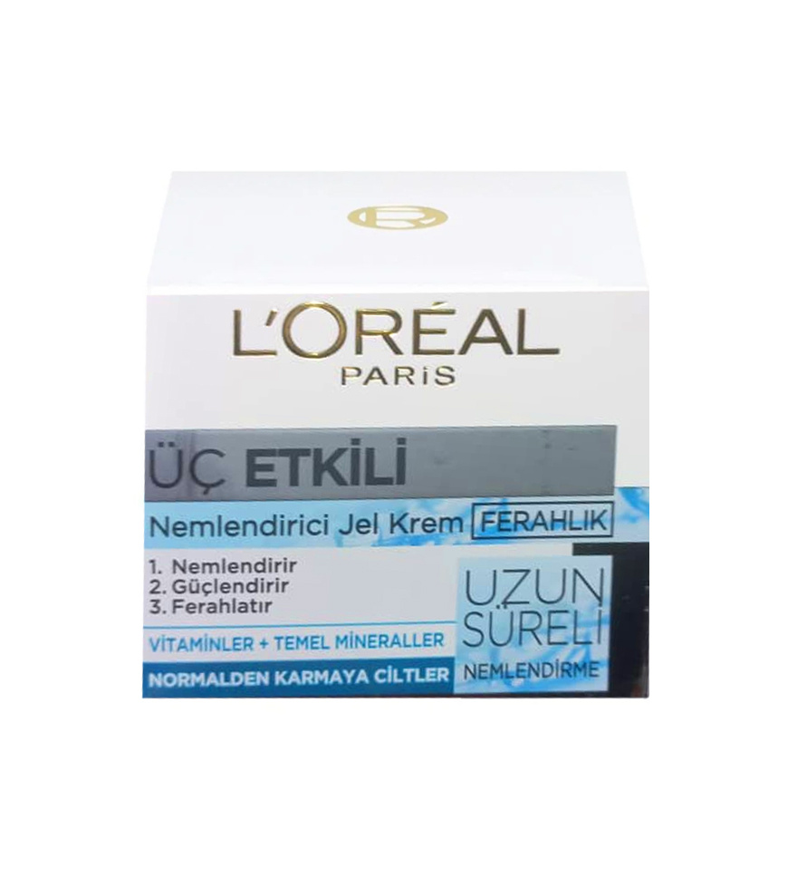 ژل کرم آبرسان مدل Triple Active مناسب انوع پوست حجم 50 میل
