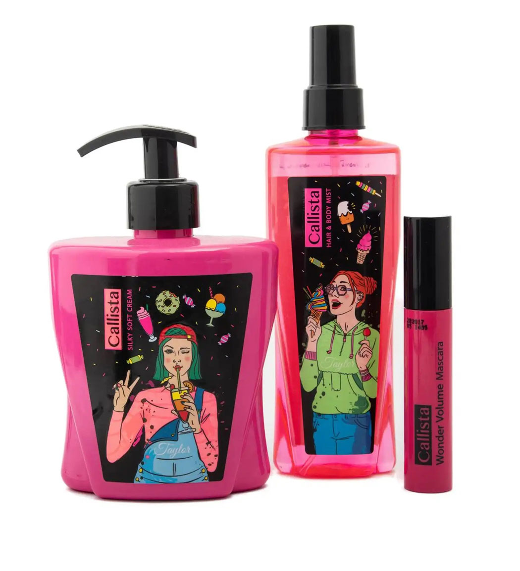 مجموعه مراقبت بدن مدل Pink
