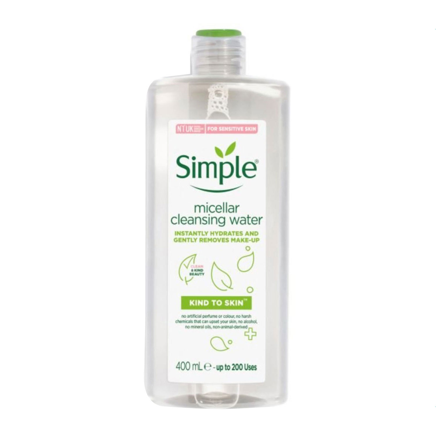 میسلار واتر آبرسان سیمپل مناسب پوست خشک و حساس (Simple Micellar Wate)