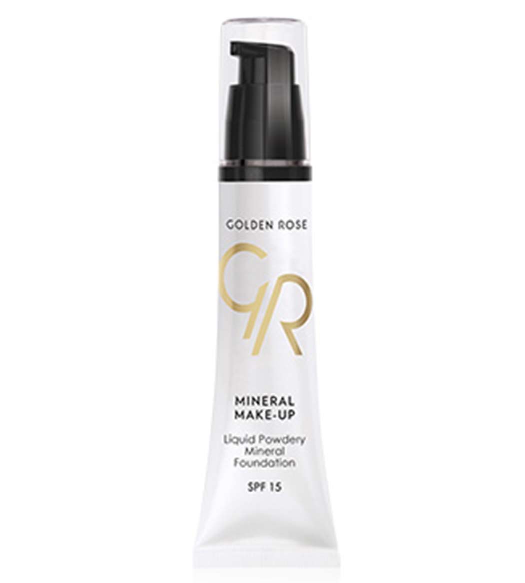 کرم پودر مینرال SPF 15 حاوی ویتامین E و A حجم 30میل