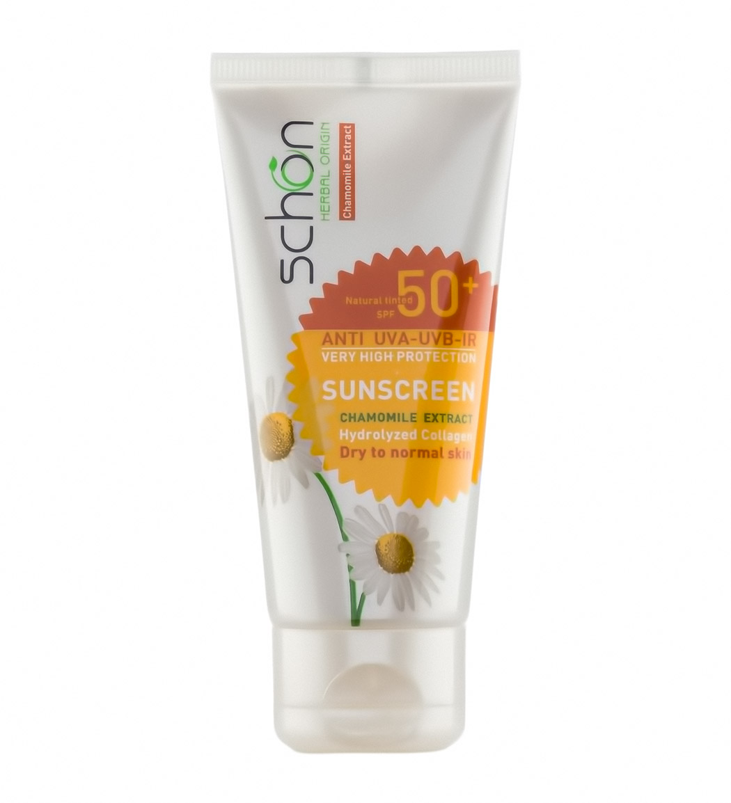 ضد آفتاب رنگی SPF50 مناسب پوست خشک و نرمال 50میل